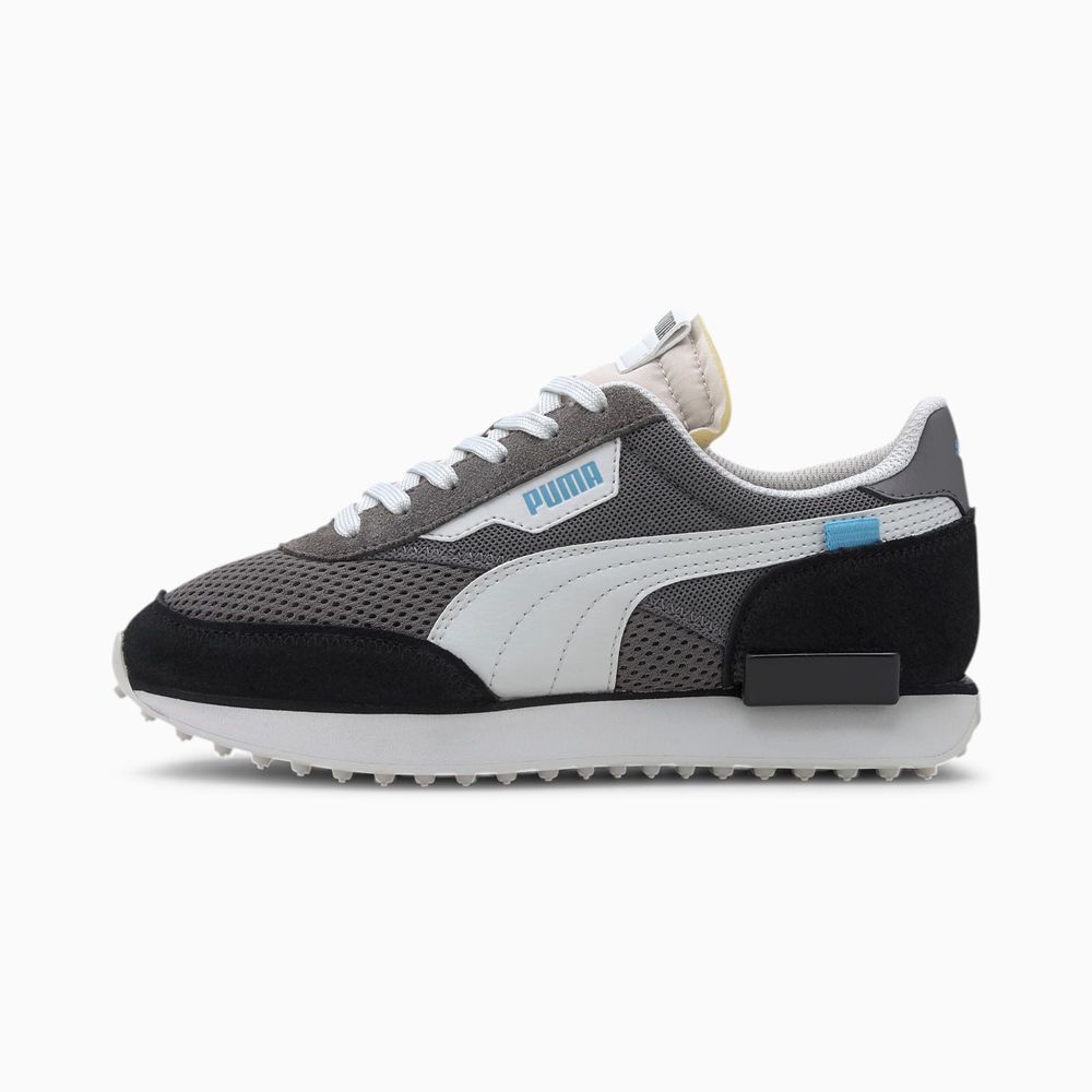 Puma Future Rider Stream On Fiú Sportcipő - Fekete ( Hungary - MTYDA1480 )